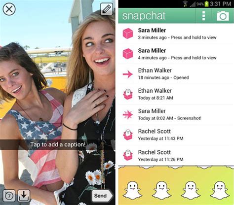 snapchat nudes bekommen|Snapchat